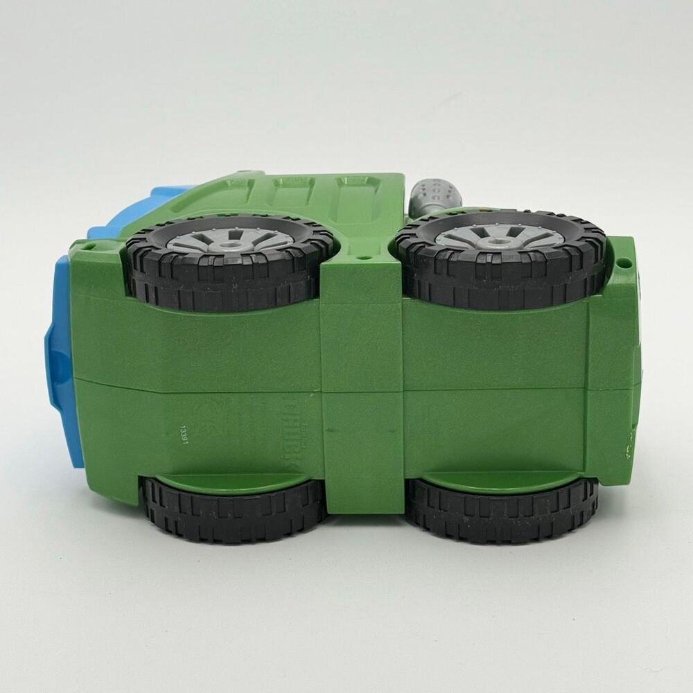Hasbro Tonka Chuck & Friends "Rowdy the Garbage Truck 2009 10” Green Plastic Tra - Picture 8 of 12